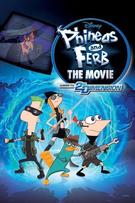 Phineas And Ferb Movie Across the 2nd Dimension