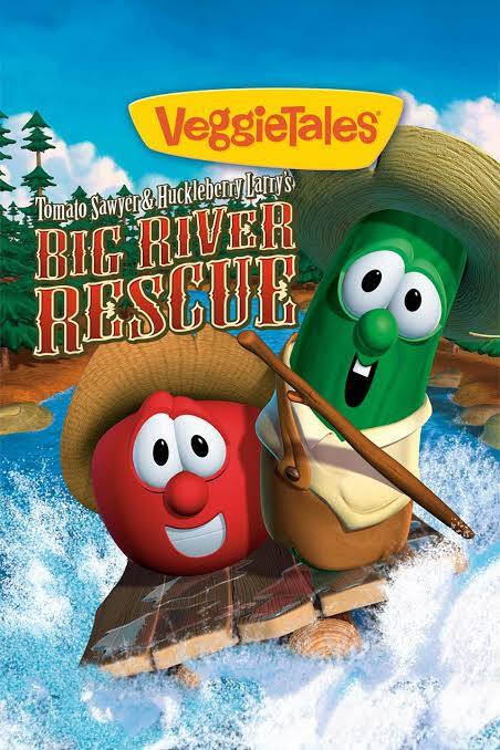 VeggieTales Tomato Sawyer & Huckleberry Larry's Big River Rescue (2008)